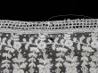 画像10: 19世紀末 アンティーク アプリカシオン・ブリュッセルレース ポワンドガーズ＆ボビンレース 1.55m (10)