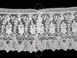 画像8: 19世紀末 アンティーク アプリカシオン・ブリュッセルレース ポワンドガーズ＆ボビンレース 1.55m (8)