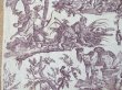 画像11: 19世紀 アンティーク トワルドジュイ LES QUATRES PARTIES DU MONDE - JEAN-BAPTISTE HUET -  (11)