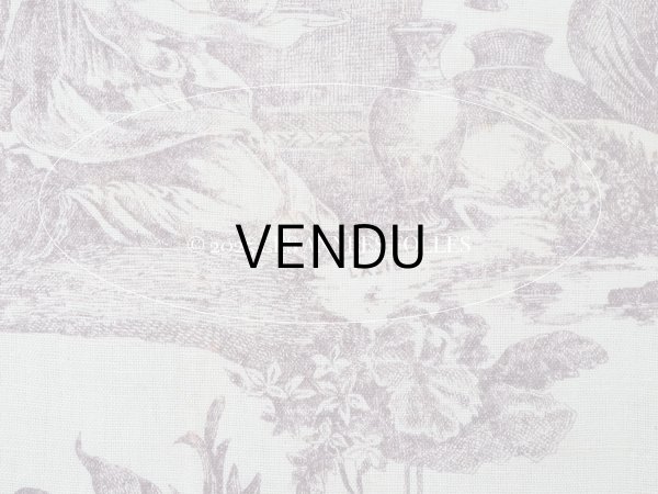 画像16: 19世紀 アンティーク トワルドジュイ LES QUATRES PARTIES DU MONDE - JEAN-BAPTISTE HUET -  (16)