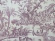 画像1: 19世紀 アンティーク トワルドジュイ LES QUATRES PARTIES DU MONDE - JEAN-BAPTISTE HUET -  (1)