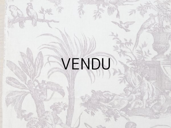 画像9: 19世紀 アンティーク トワルドジュイ LES QUATRES PARTIES DU MONDE - JEAN-BAPTISTE HUET -  (9)