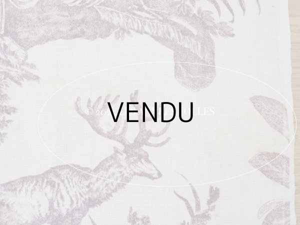 画像15: 19世紀 アンティーク トワルドジュイ LES QUATRES PARTIES DU MONDE - JEAN-BAPTISTE HUET -  (15)