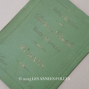 画像: 1907年 アンティーク リボン＆レース＆ドレスのカタログ ROBES BRODEES BRODERIES & DENTELLES RUBANS HAUTE NOUVEAUTE PARIS ETE 1907