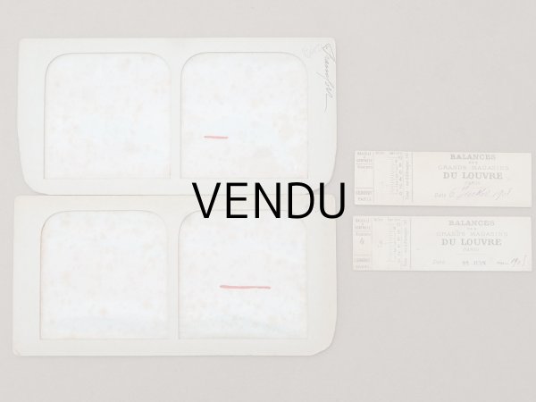 画像5: ＊蚤の市セット＊ルーブル百貨店の紙物 4点セット (5)