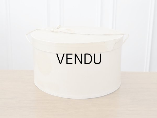 画像2: アンティーク ハットボックス - GELOT - (2)