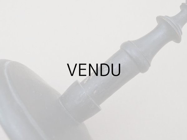 画像8: 19世紀 アンティーク ウィッグスタンド 黒 (8)