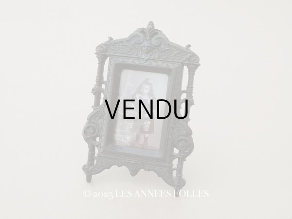 画像1: 19世紀 アンティーク 木製 天使のフォトフレーム ナポレオン3世時代 (1)