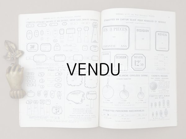 画像17: 【15周年セール対象外】1907年 アンティーク ジュエラー用 什器のカタログ - SIEGEL & Cie - (17)