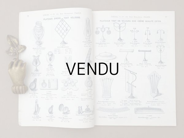 画像12: 【15周年セール対象外】1907年 アンティーク ジュエラー用 什器のカタログ - SIEGEL & Cie - (12)