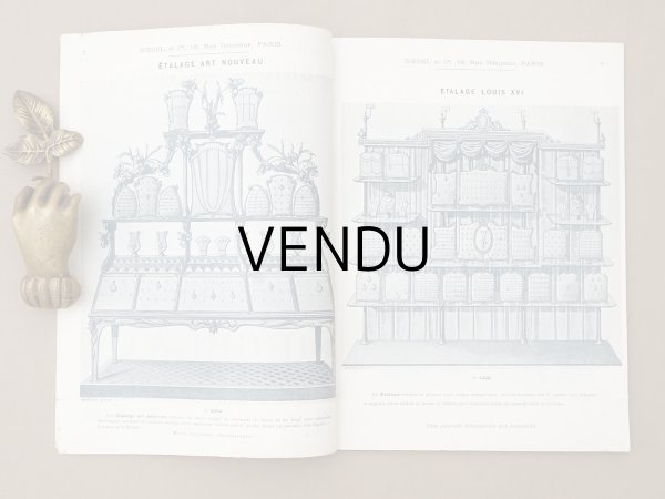 画像8: 【15周年セール対象外】1907年 アンティーク ジュエラー用 什器のカタログ - SIEGEL & Cie - (8)