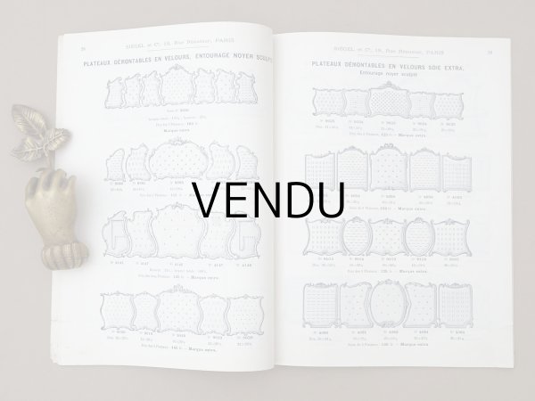 画像13: 【15周年セール対象外】1907年 アンティーク ジュエラー用 什器のカタログ - SIEGEL & Cie - (13)