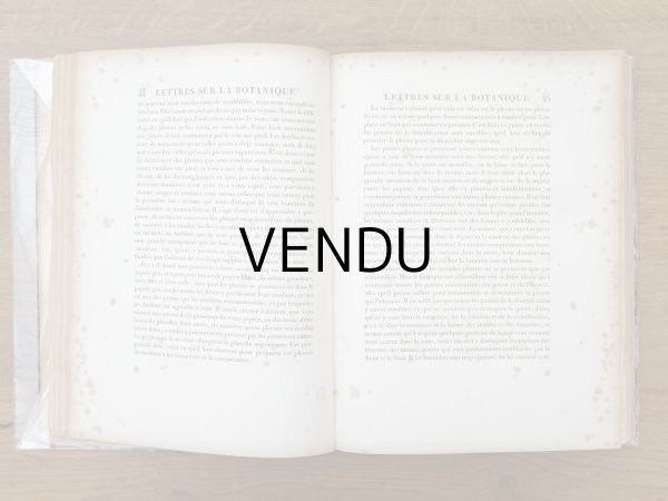 画像9: 1805年 初版 薔薇の画家 ルドゥテの植物画 65枚【 ジャン=ジャック・ルソーの植物学 】 BOTANIQUE DE J.J.ROUSSEAU (9)
