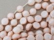 画像5: 【15周年セール対象外】アンティーク スフレビーズ ピンク 8mm ピースのセット 吹きガラス製ビーズ   (5)