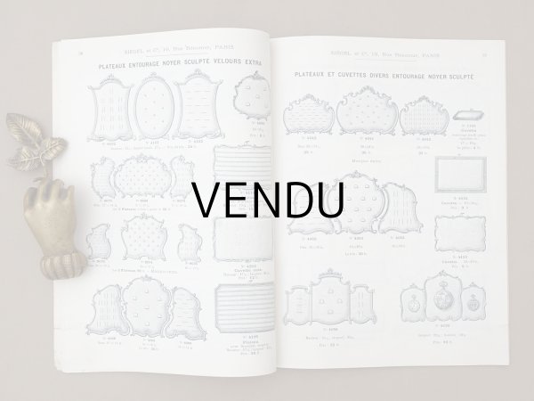 画像14: 【15周年セール対象外】1907年 アンティーク ジュエラー用 什器のカタログ - SIEGEL & Cie - (14)