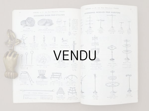 画像20: 【15周年セール対象外】1907年 アンティーク ジュエラー用 什器のカタログ - SIEGEL & Cie - (20)