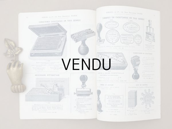 画像19: 【15周年セール対象外】1907年 アンティーク ジュエラー用 什器のカタログ - SIEGEL & Cie - (19)