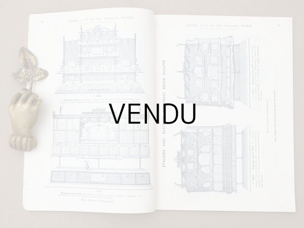 画像10: 【15周年セール対象外】1907年 アンティーク ジュエラー用 什器のカタログ - SIEGEL & Cie - (10)