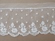 画像9: 19世紀 未使用 アンティーク アランソンレース 花模様 3.3m 6cm幅 ニードルレース (9)