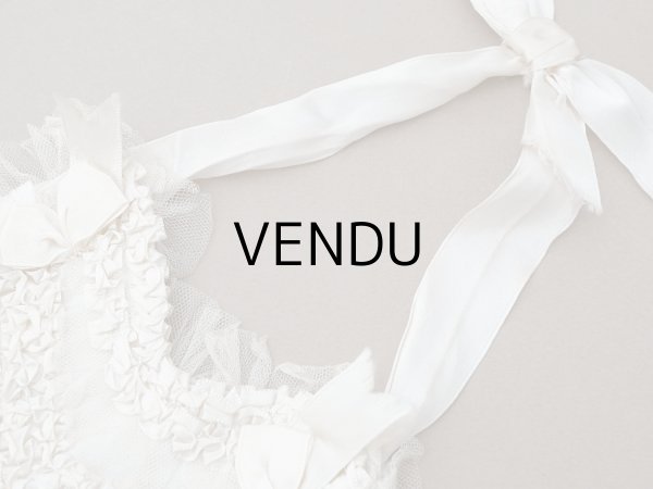 画像3: アンティーク 初聖体のオモニエール オフホワイト  (3)