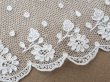 画像5: 19世紀 未使用 アンティーク アランソンレース 花模様 3.3m 6cm幅 ニードルレース (5)