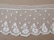 画像10: 19世紀 未使用 アンティーク アランソンレース 花模様 3.3m 6cm幅 ニードルレース (10)