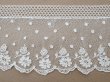 画像16: 19世紀 未使用 アンティーク アランソンレース 花模様 3.3m 6cm幅 ニードルレース (16)
