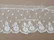 画像11: 19世紀 未使用 アンティーク アランソンレース 花模様 3.3m 6cm幅 ニードルレース (11)