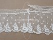 画像14: 19世紀 未使用 アンティーク アランソンレース 花模様 3.3m 6cm幅 ニードルレース (14)