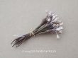 画像1: アンティーク ペップ 布花用 花芯 グレイッシュパープル (1)