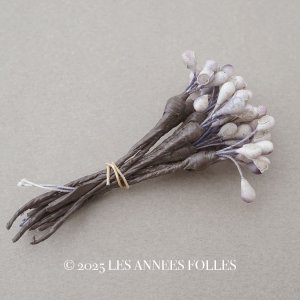 画像: アンティーク ペップ 布花用 花芯 グレイッシュパープル