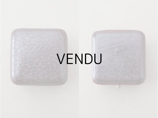 画像7: アンティーク 本革製 リングボックス ブラウン & ボルドー ジュエリーボックス  (7)