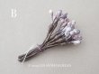 画像6: アンティーク ペップ 布花用 花芯 グレイッシュパープル (6)