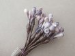 画像9: アンティーク ペップ 布花用 花芯 グレイッシュパープル (9)