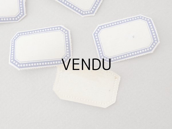 画像4: アンティーク メルスリーのラベル 24枚セット 3.8×2.6cm (4)