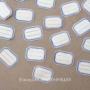 画像: アンティーク メルスリーの小さなラベル 36枚セット 1.5×2.1cm