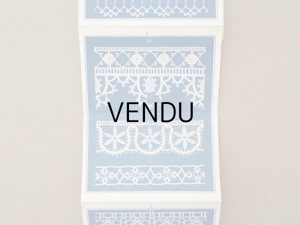 画像4: アンティーク クロシェレースの図案帳 CROCHET BRODERIE  (4)