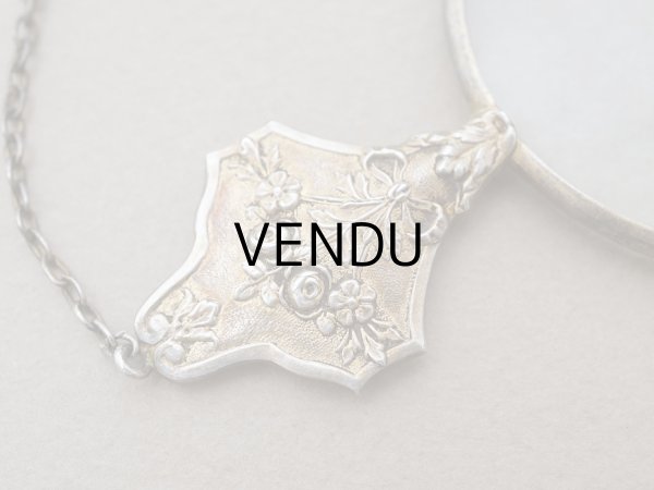 画像5: 【15周年セール対象外】19世紀末 アンティーク 小さなルーペ 薔薇＆リボン ベルメイユ 刻印入り ボックス付 (5)