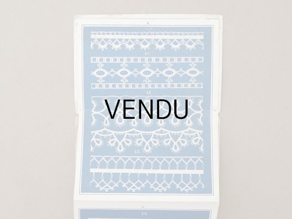 画像3: アンティーク クロシェレースの図案帳 CROCHET BRODERIE  (3)