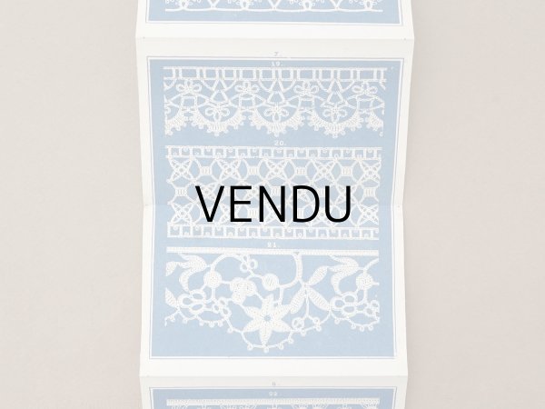 画像5: アンティーク クロシェレースの図案帳 CROCHET BRODERIE  (5)