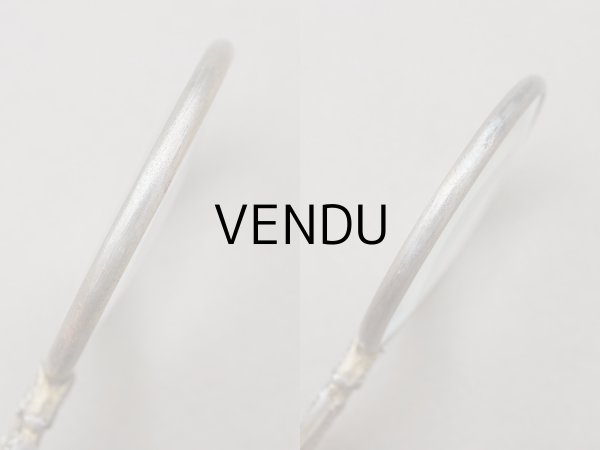 画像8: 【15周年セール対象外】19世紀末 アンティーク 小さなルーペ 薔薇＆リボン ベルメイユ 刻印入り ボックス付 (8)