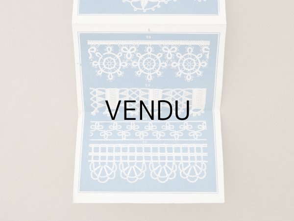 画像6: アンティーク クロシェレースの図案帳 CROCHET BRODERIE  (6)