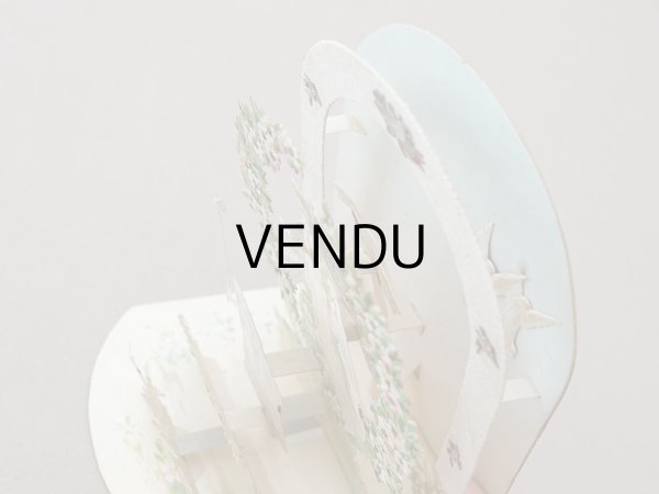 画像4: 【15周年セール対象外】アンティーク 初聖体 立体 カニヴェ  ポップアップ クロモ  (4)