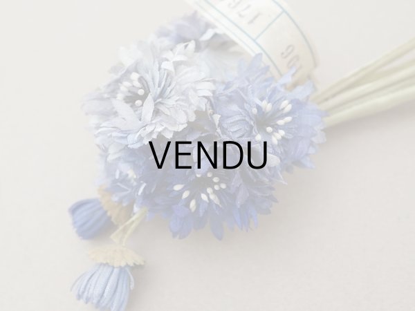 画像5: 【15周年セール対象外】アンティーク 布花 矢車草 (5)