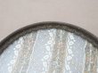 画像9: 【セール対象外】【クーポン対象外】アンティーク トレイ オールドローズ色 薔薇のロココトリム＆レースの装飾 小物入れ (9)