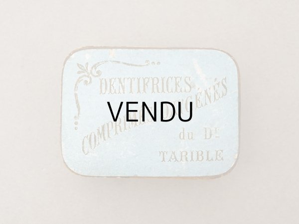 画像2: 【15周年セール対象外】アンティーク ファーマシーボックス DENTIFRICES COMPRIMES OXYGENES (2)