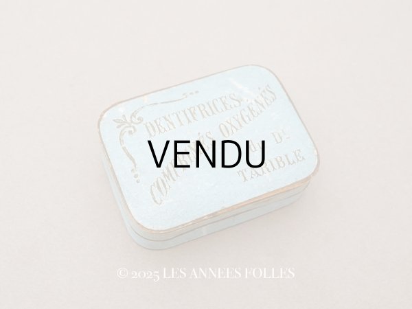 画像1: 【15周年セール対象外】アンティーク ファーマシーボックス DENTIFRICES COMPRIMES OXYGENES (1)