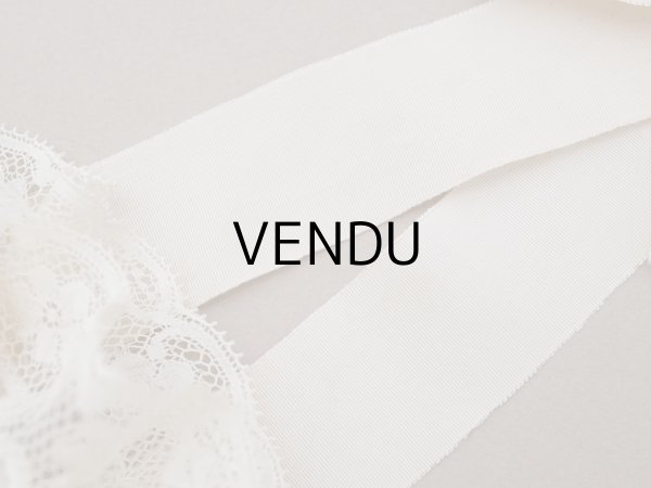 画像7: アンティーク 初聖体のオモニエール 淡いグレイッシュピンク 手刺繍 & レース (7)