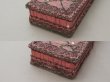 画像6: アンティーク ロココトリム付 グローブボックス チェリーピンク カルトナージュボックス  (6)