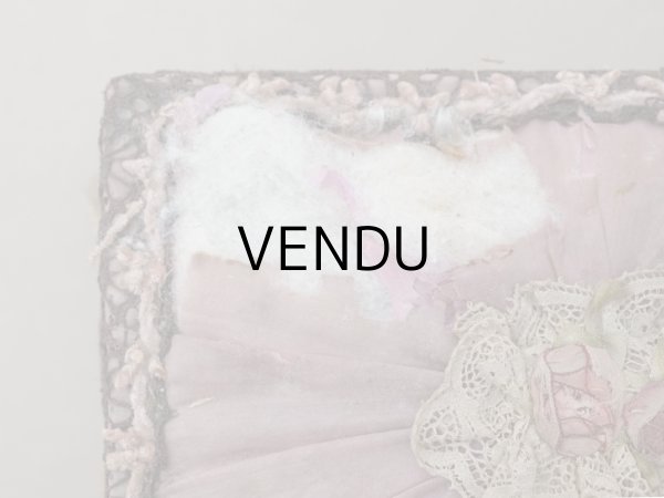 画像4: アンティーク ロココモチーフ付 お菓子箱 パウダーピンク (4)